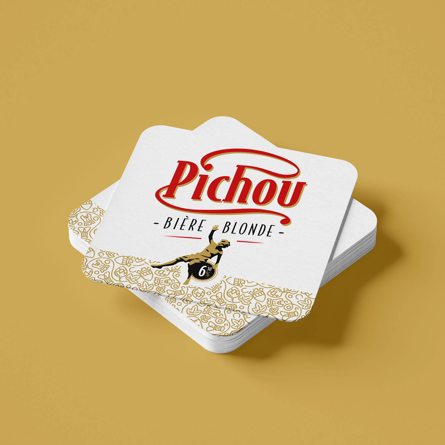 Pichou, Bière Blonde – Labelpages