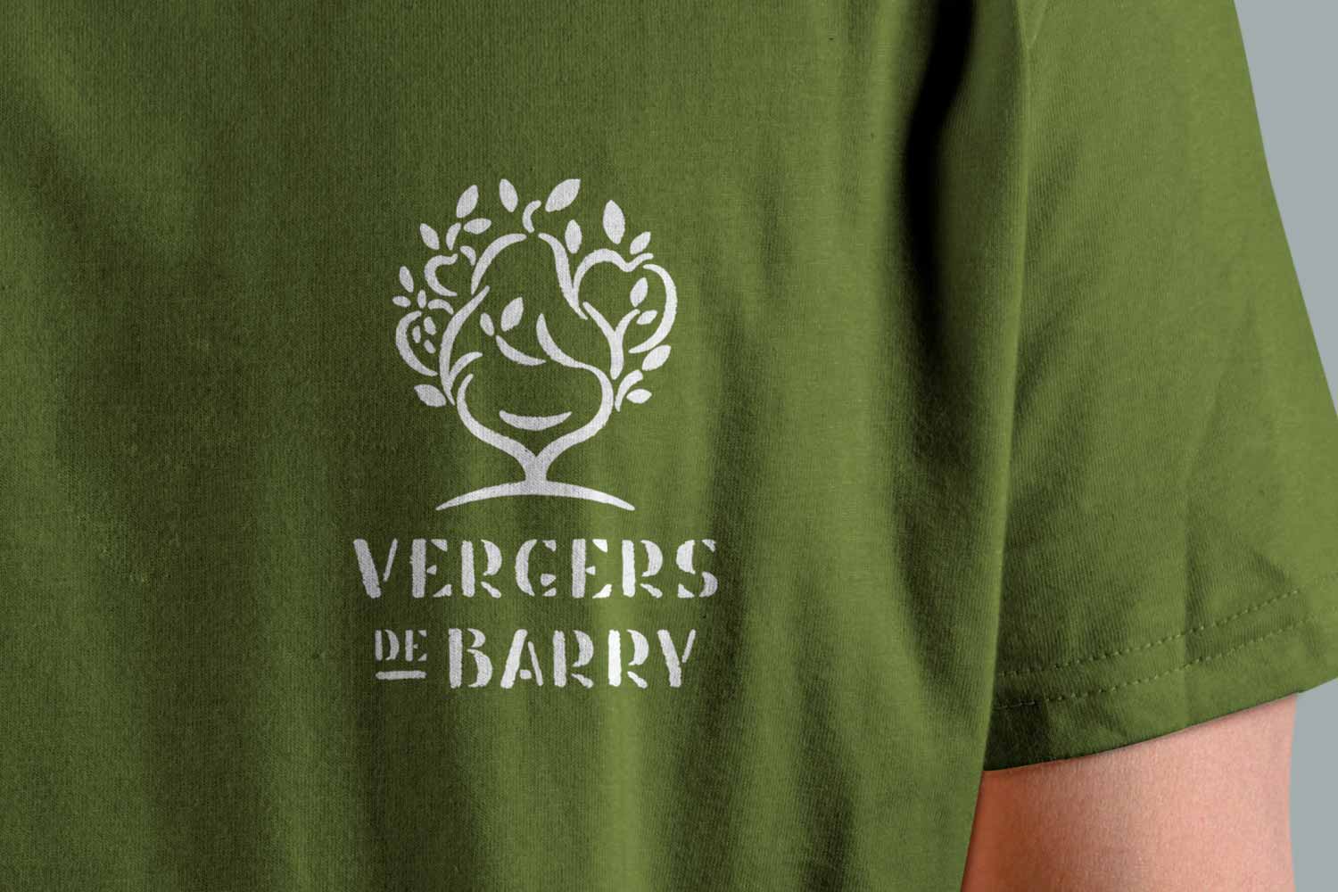 Le nouveau logo des Vergers de Barry